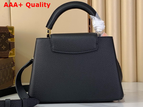 Louis Vuitton Capucines BB Handbag in Black Taurillon Leather Part of the Harmony Collection M14970 Replica