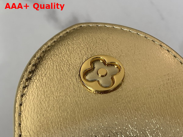 Louis Vuitton Capucines BB Handbag in Gold Calfskin Leather with Metallic Studs Replica