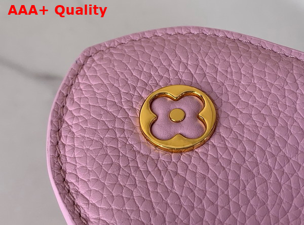 Louis Vuitton Capucines BB Handbag in Marshmallow Pink Taurillon Leather Part of the Harmony Collection Replica