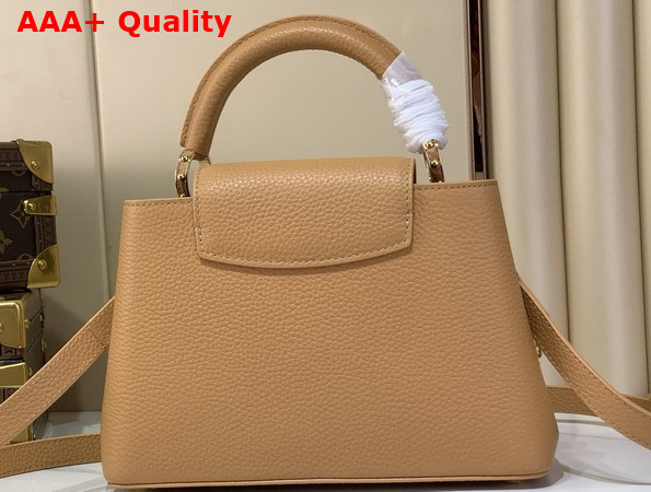 Louis Vuitton Capucines BB Handbag in Noisette Taurillon Leather Replica