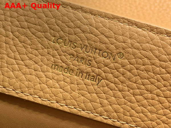 Louis Vuitton Capucines BB Handbag in Noisette Taurillon Leather Replica