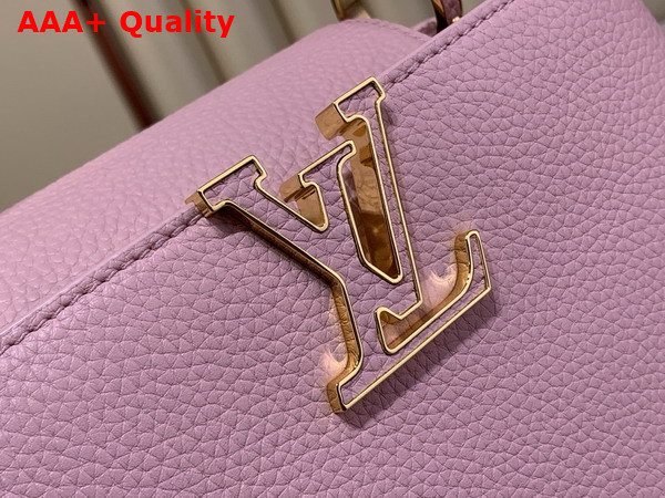 Louis Vuitton Capucines BB Handbag in Sweet Pink Taurillon Leather Replica