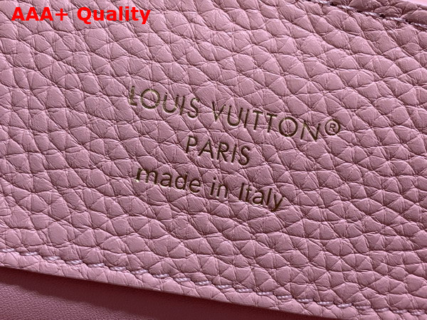 Louis Vuitton Capucines BB Handbag in Sweet Pink Taurillon Leather Replica