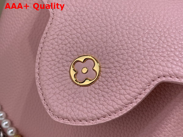Louis Vuitton Capucines BB Handbag in Sweet Pink Taurillon Leather Replica