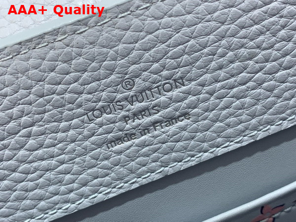 Louis Vuitton Capucines BB Handbag in Washed Blue Taurillon Leather M21303 Replica