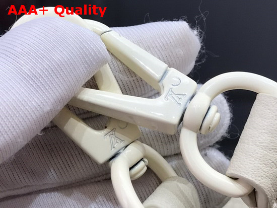 Louis Vuitton Capucines BB Handbag in White Taurillon Leather with White Matte Hardware Replica