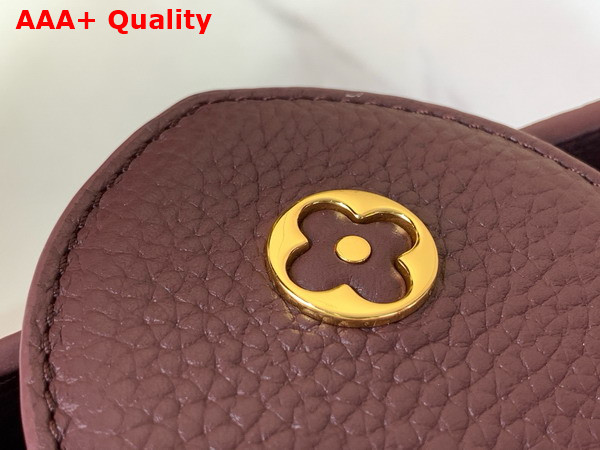 Louis Vuitton Capucines BB Handbag in Wine Red Taurillon Leather Replica