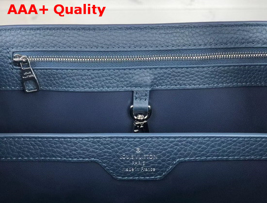 Louis Vuitton Capucines BB Handbag with Braided Handle Navy Blue Taurillon Leather Replica