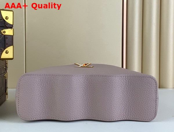 Louis Vuitton Capucines BB Handbag with a Wavy Base in Light Pink Taurillon Leather Replica