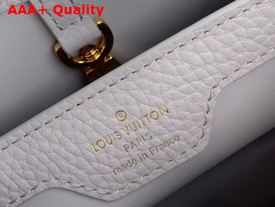 Louis Vuitton Capucines BB Iris Creme Taurillon Leather M59512 Replica