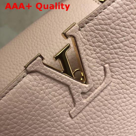 Louis Vuitton Capucines BB Pink Taurillon Leather Gold Hardware Replica