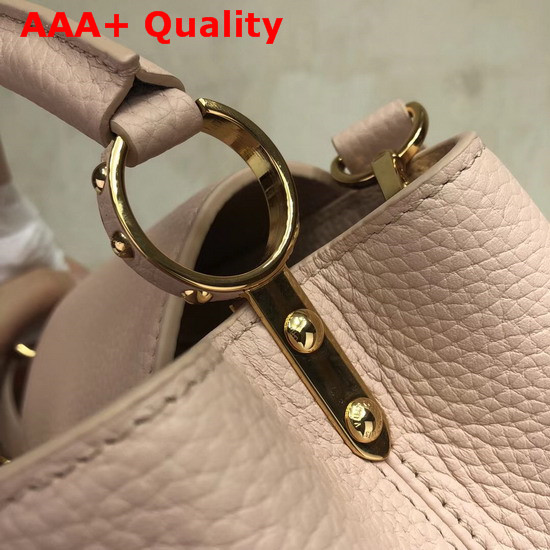 Louis Vuitton Capucines BB Pink Taurillon Leather Gold Hardware Replica