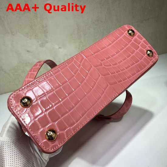 Louis Vuitton Capucines BB Vieux Rose Alligator Skin N92679 Replica