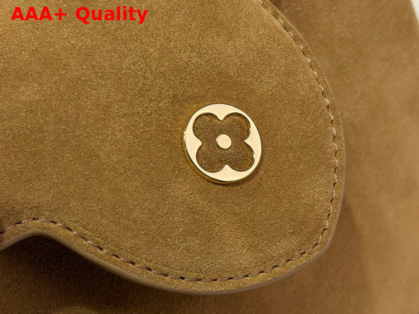 Louis Vuitton Capucines BB in Hazelnut Calfskin Suede Leather Replica