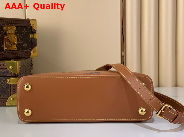 Louis Vuitton Capucines BB in a Timeless Tan Colorway Playfully Detailed with Hand Drawn Cat Illustrations M25874 Replica