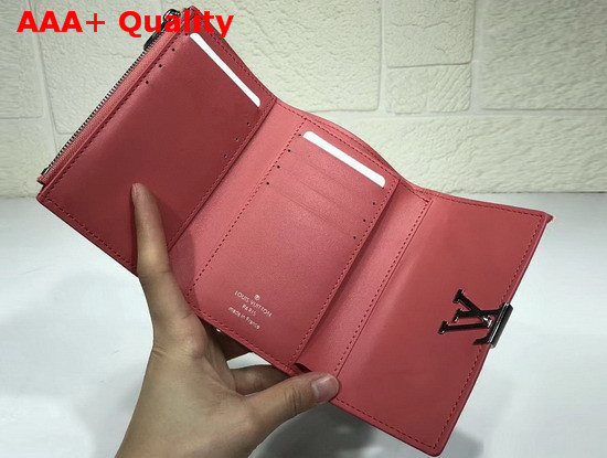 Louis Vuitton Capucines Compact Wallet in Black Taurillon Leather M63222 Replica