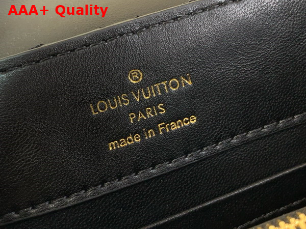 Louis Vuitton Capucines East West Mini Black Lambskin Leather Replica
