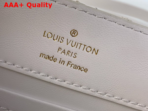 Louis Vuitton Capucines East West Mini Optical White Lambskin Leather M25283 Replica