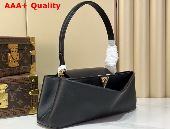 Louis Vuitton Capucines Edito in Black Calfskin Leather M29959 Replica