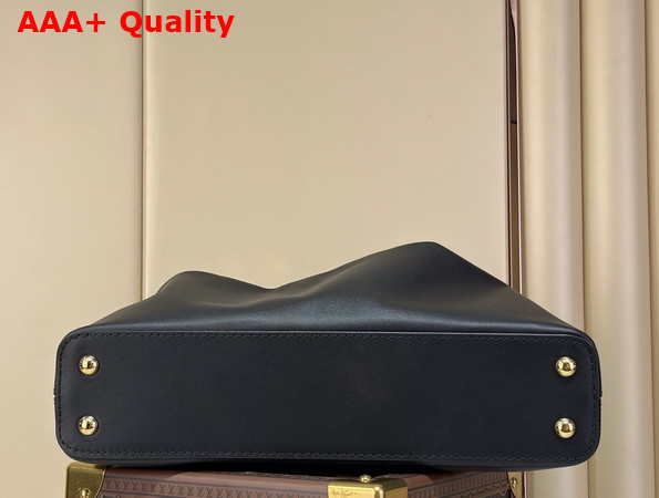 Louis Vuitton Capucines Edito in Black Calfskin Leather M29959 Replica