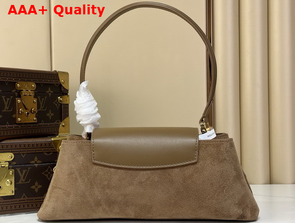 Louis Vuitton Capucines Edito in Mocha Suede Leather M29642 Replica