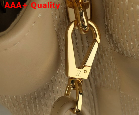 Louis Vuitton Capucines MM Beige Damier Quilted Lambskin Replica