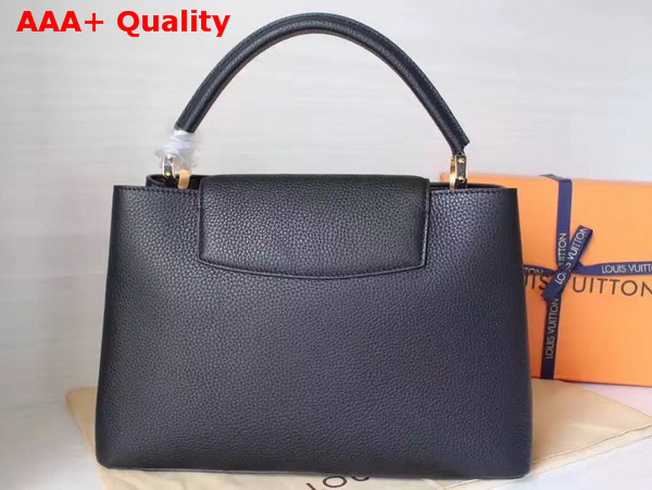 Louis Vuitton Capucines MM Cuir Taurillon Noir Replica