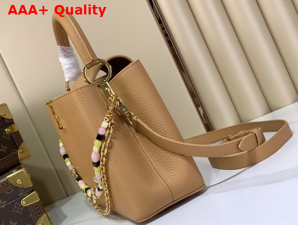 Louis Vuitton Capucines MM Handbag in Noisette Taurillon Leather M28713 Replica