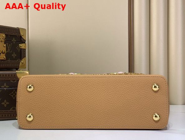 Louis Vuitton Capucines MM Handbag in Noisette Taurillon Leather M28713 Replica