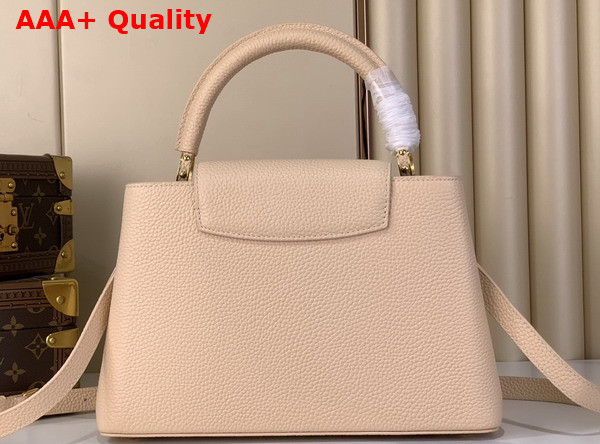 Louis Vuitton Capucines MM Hazelnut Taurillon Leather with Decorative Chain M28245 Replica