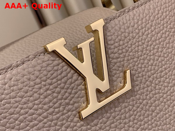 Louis Vuitton Capucines MM Hazelnut Taurillon Leather with Decorative Chain M28245 Replica