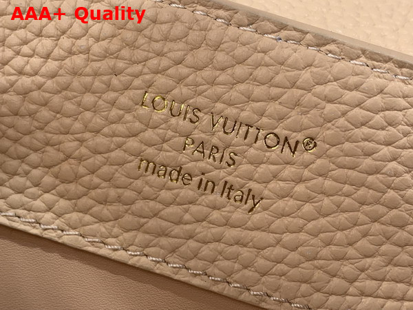 Louis Vuitton Capucines MM Hazelnut Taurillon Leather with Decorative Chain M28245 Replica