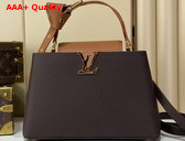 Louis Vuitton Capucines MM Mahogany Taurillon Leather Replica