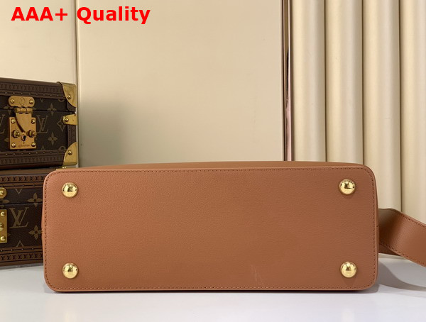 Louis Vuitton Capucines MM Souple in Cognac Calfskin Leather M14371 Replica