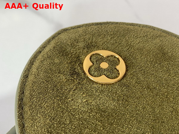 Louis Vuitton Capucines MM Souple in Dark Khaki Suede Calfskin Leather M25485 Replica