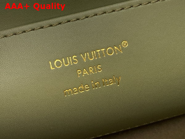 Louis Vuitton Capucines MM Souple in Dark Khaki Suede Calfskin Leather M25485 Replica