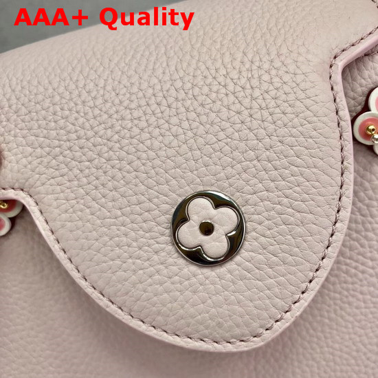 Louis Vuitton Capucines PM in Pink with Flowers Replica