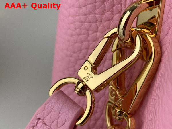 Louis Vuitton Capucines Mini Handbag in Candy Pink Taurillon Leather M22375 Replica