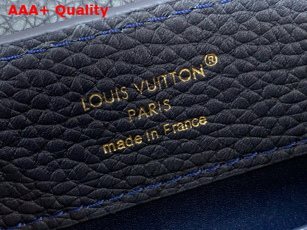 Louis Vuitton Capucines Mini Handbag in Navy Taurillon Leather Part of the Harmony Collection M14971 Replica