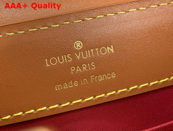 Louis Vuitton Capucines Mini Handbag in a Timeless Tan Colorway Playfully Detailed with Hand Drawn Cat Illustrations Replica