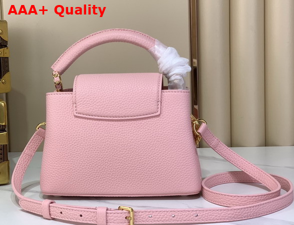Louis Vuitton Capucines Mini Sweet Pink Taurillon Leather M27309 Replica