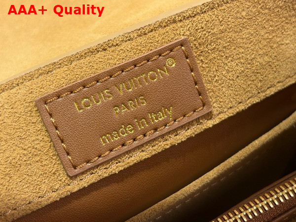 Louis Vuitton Capucines Mini in Hazelnut Calfskin Suede Leather M29612 Replica