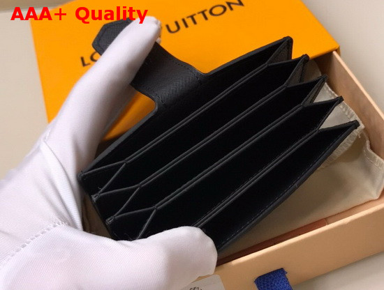 Louis Vuitton Card Holder Black Replica