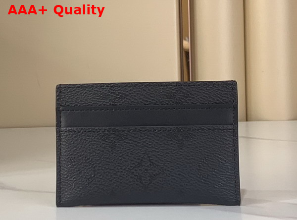 Louis Vuitton Card Holder in Black Monogram Midnight Coated Canvas M26734 Replica