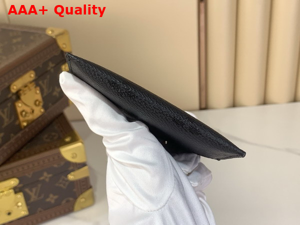 Louis Vuitton Card Holder in Black Monogram Midnight Coated Canvas M26734 Replica
