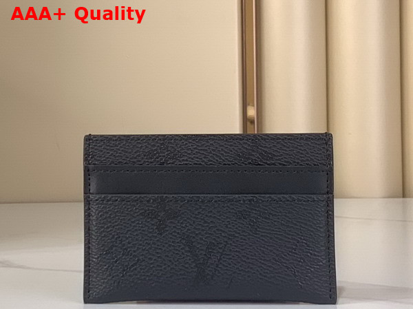 Louis Vuitton Card Holder in Black Monogram Midnight Coated Canvas M26734 Replica