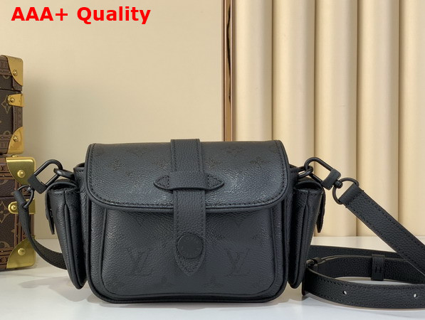 Louis Vuitton Cargo Wearable Wallet in Black Monogram Midnight Coated Canvas M26726 Replica