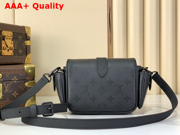 Louis Vuitton Cargo Wearable Wallet in Black Monogram Midnight Coated Canvas M26726 Replica