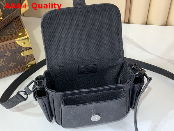 Louis Vuitton Cargo Wearable Wallet in Black Monogram Midnight Coated Canvas M26726 Replica