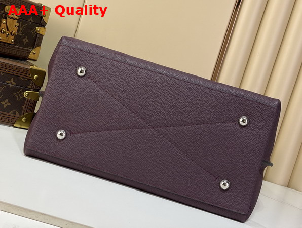 Louis Vuitton Carmel Handbag in Mahogany Mahina Perforated Leather M2A651 Replica